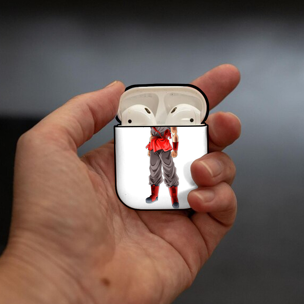 ドラゴンボール 孫 悟飯（そんごはん）DRAGON BALL Son Gohan AirPods 第2世代保護ケース ハードシェル ブラック 耐衝撃・防指紋・カラビナ付き