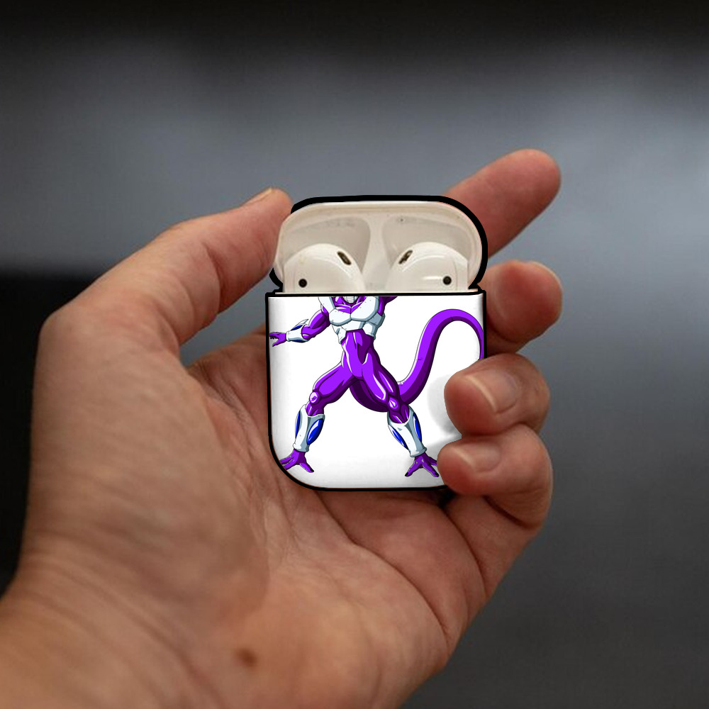 ドラゴンボール クウラ DRAGON BALL Cooler Coora AirPods 第2世代保護ケース ハードシェル ブラック 耐衝撃・防指紋・カラビナ付き