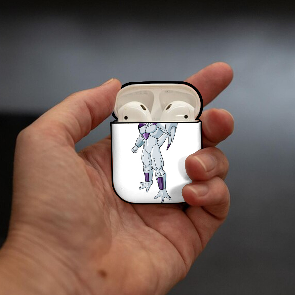ドラゴンボール クウラ DRAGON BALL Cooler Coora AirPods 第2世代保護ケース ハードシェル ブラック 耐衝撃・防指紋・カラビナ付き