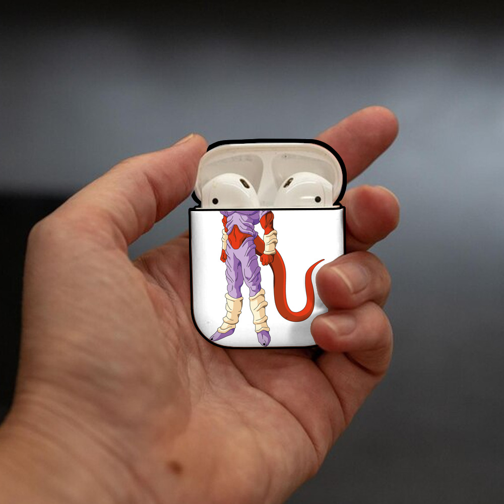 ドラゴンボール ジャネンバ DRAGON BALL Janemba AirPods 第2世代保護ケース ハードシェル ブラック 耐衝撃・防指紋・カラビナ付き