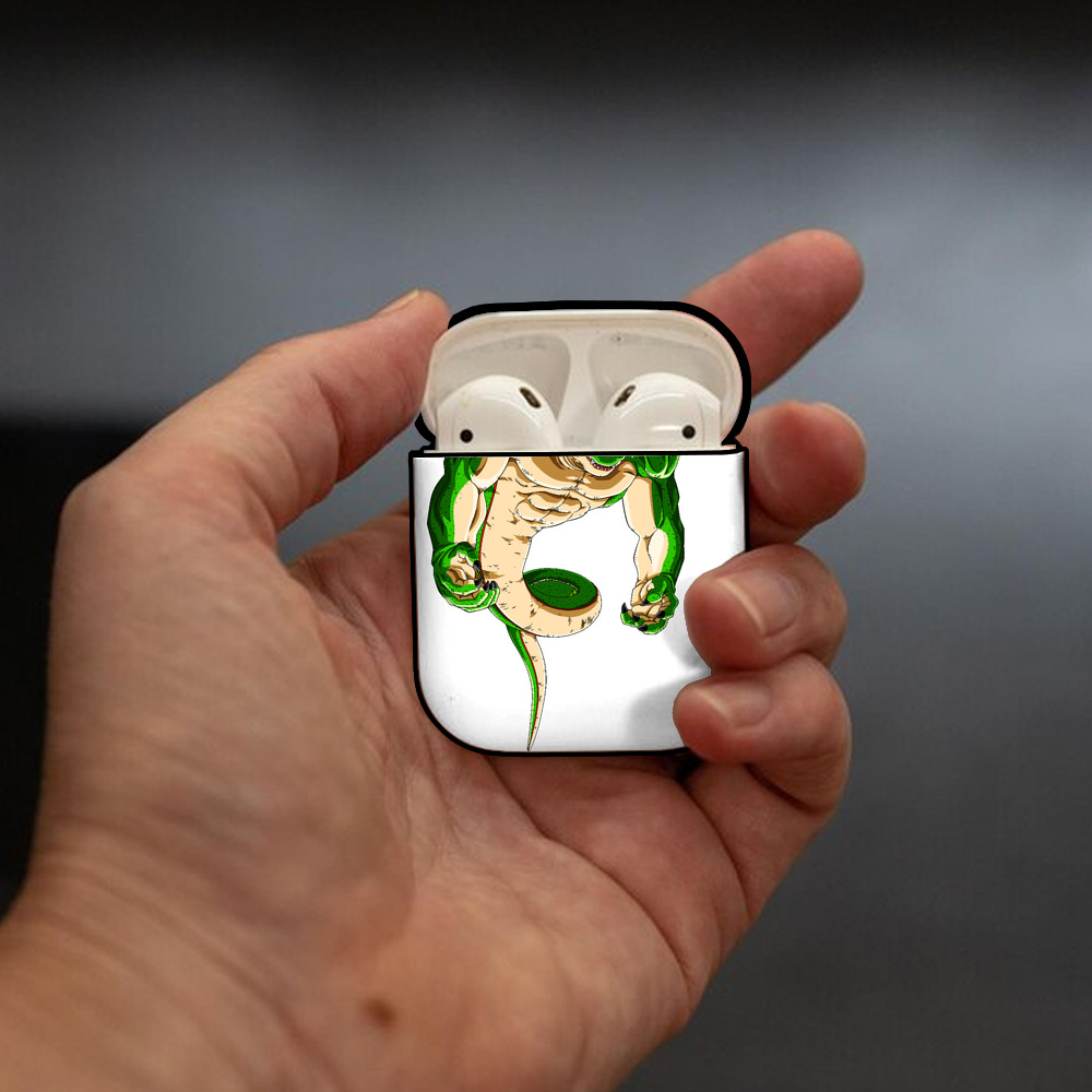 ドラゴンボール 神龍 シェンロン DRAGON BALL Shenron AirPods 第2世代保護ケース ハードシェル ブラック 耐衝撃・防指紋・カラビナ付き