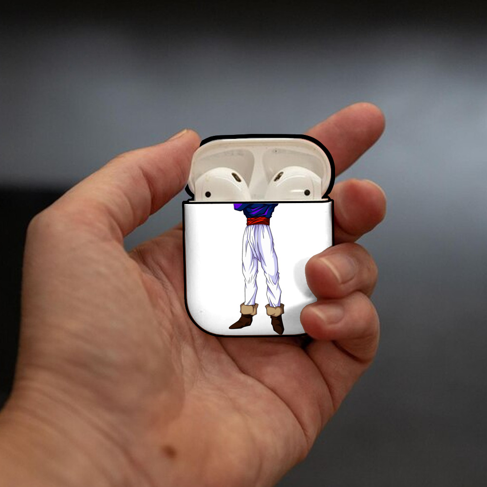 ドラゴンボール パイクーハン DRAGON BALL Pikkon AirPods 第2世代保護ケース ハードシェル ブラック 耐衝撃・防指紋・カラビナ付き