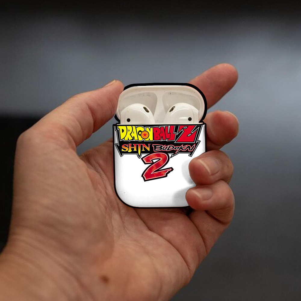 ドラゴンボール DRAGON BALL AirPods 第2世代保護ケース ハードシェル ブラック 耐衝撃・防指紋・カラビナ付き