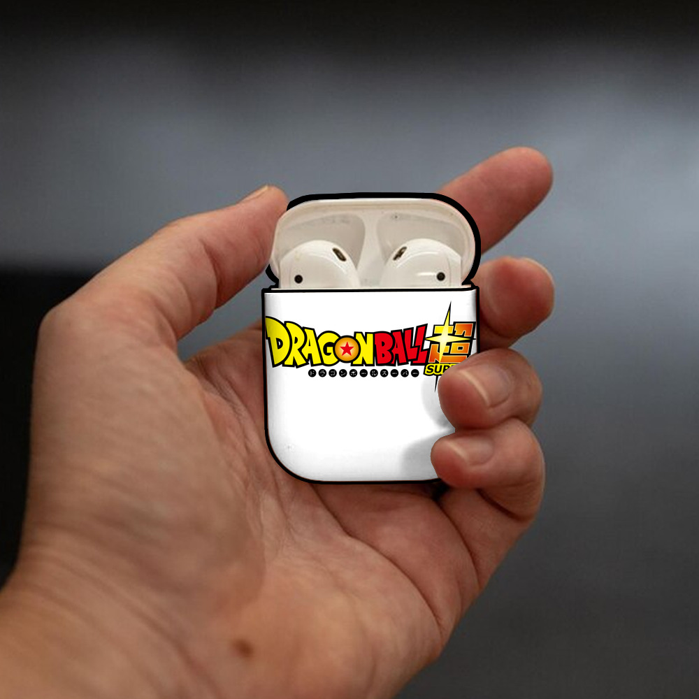 ドラゴンボール DRAGON BALL AirPods 第2世代保護ケース ハードシェル ブラック 耐衝撃・防指紋・カラビナ付き
