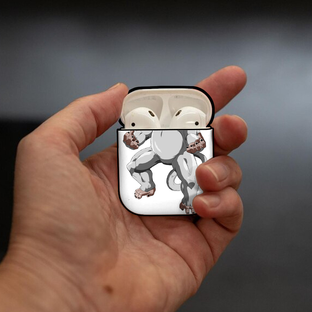 ドラゴンボール DRAGON BALL AirPods 第2世代保護ケース ハードシェル ブラック 耐衝撃・防指紋・カラビナ付き