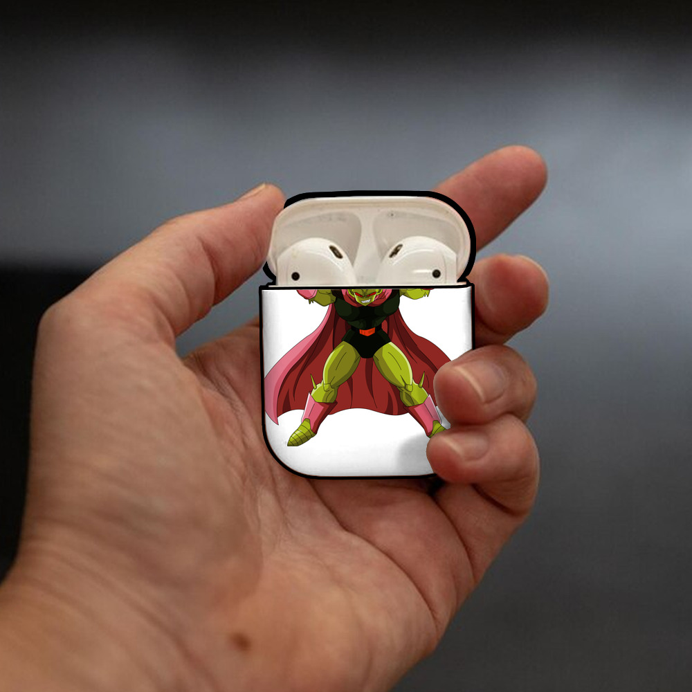 ドラゴンボール DRAGON BALL AirPods 第2世代保護ケース ハードシェル ブラック 耐衝撃・防指紋・カラビナ付き