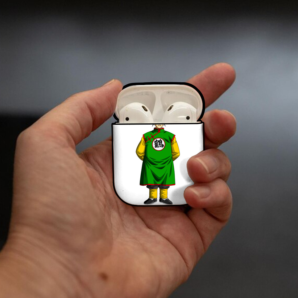 ドラゴンボール DRAGON BALL AirPods 第2世代保護ケース ハードシェル ブラック 耐衝撃・防指紋・カラビナ付き