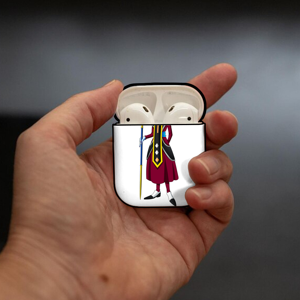 ドラゴンボール DRAGON BALL AirPods 第2世代保護ケース ハードシェル ブラック 耐衝撃・防指紋・カラビナ付き