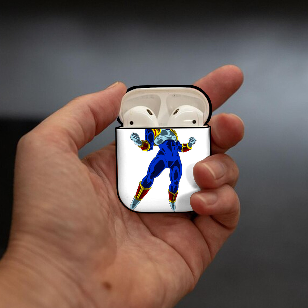 ドラゴンボール DRAGON BALL AirPods 第2世代保護ケース ハードシェル ブラック 耐衝撃・防指紋・カラビナ付き