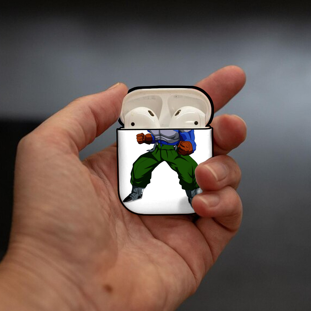 ドラゴンボール DRAGON BALL AirPods 第2世代保護ケース ハードシェル ブラック 耐衝撃・防指紋・カラビナ付き