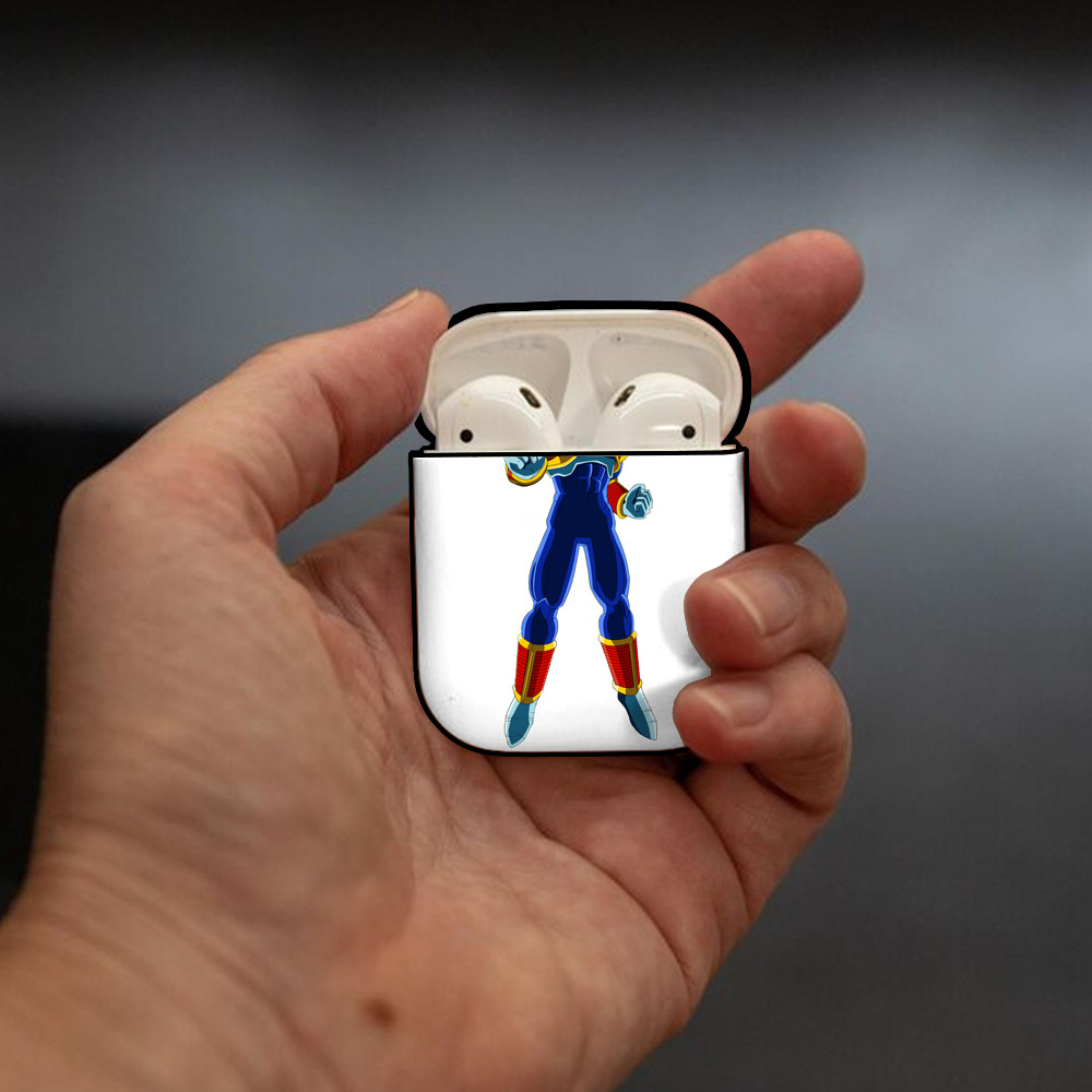 ドラゴンボール DRAGON BALL AirPods 第2世代保護ケース ハードシェル ブラック 耐衝撃・防指紋・カラビナ付き