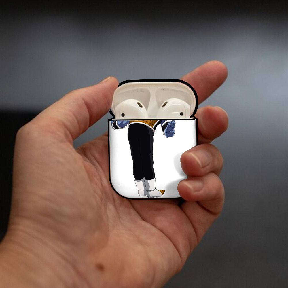 ドラゴンボール DRAGON BALL AirPods 第2世代保護ケース ハードシェル ブラック 耐衝撃・防指紋・カラビナ付き