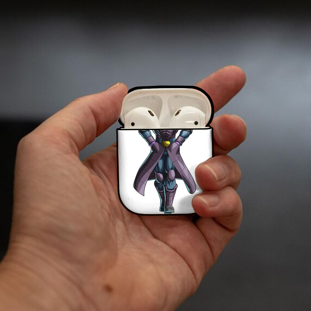 ドラゴンボール DRAGON BALL AirPods 第2世代保護ケース ハードシェル ブラック 耐衝撃・防指紋・カラビナ付き