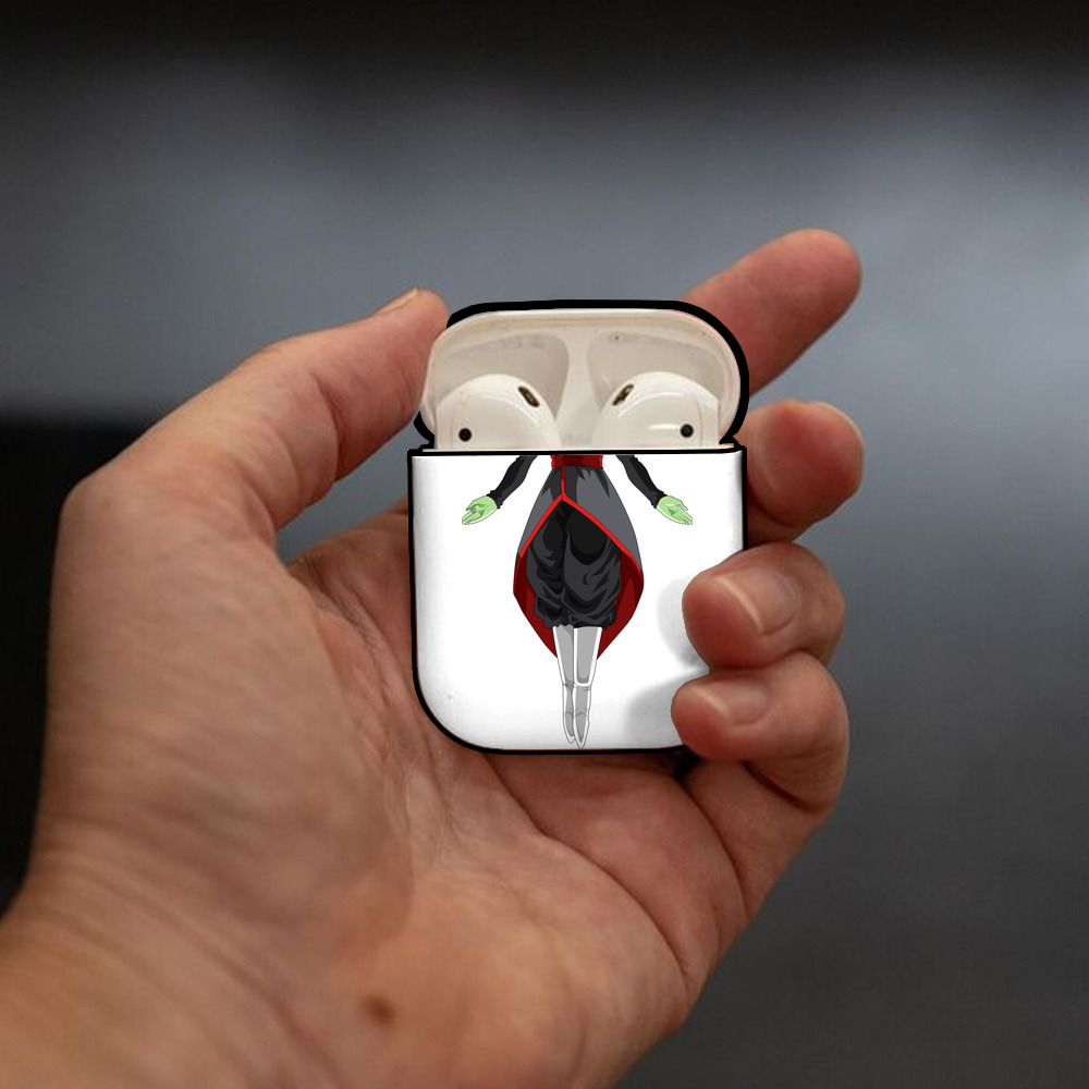 ドラゴンボール DRAGON BALL AirPods 第2世代保護ケース ハードシェル ブラック 耐衝撃・防指紋・カラビナ付き