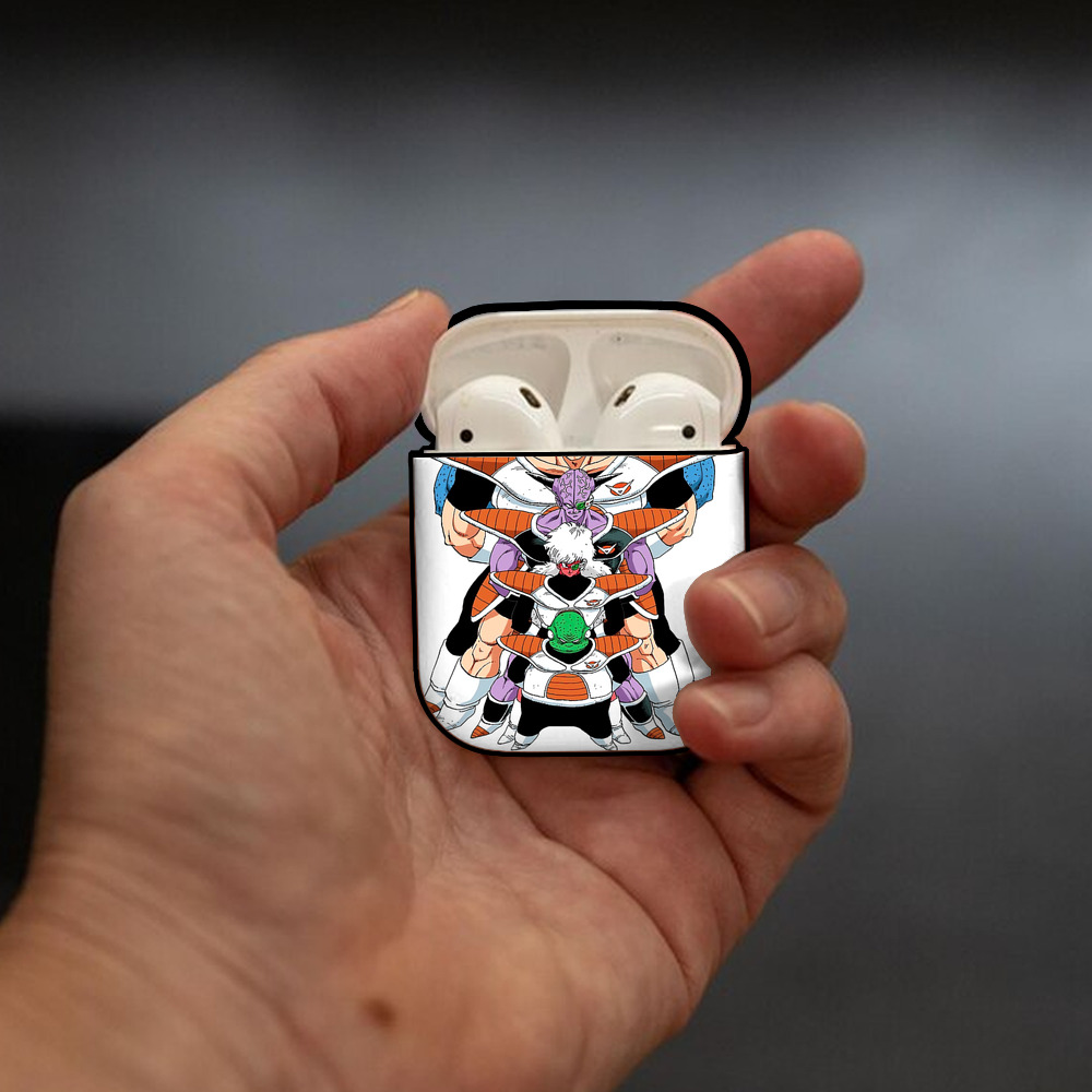 ドラゴンボール DRAGON BALL AirPods 第2世代保護ケース ハードシェル ブラック 耐衝撃・防指紋・カラビナ付き