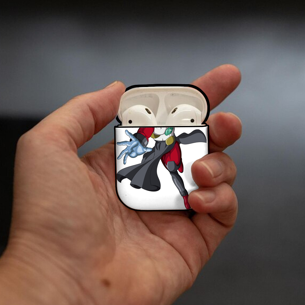 ドラゴンボール DRAGON BALL AirPods 第2世代保護ケース ハードシェル ブラック 耐衝撃・防指紋・カラビナ付き