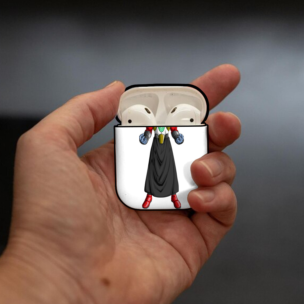ドラゴンボール DRAGON BALL AirPods 第2世代保護ケース ハードシェル ブラック 耐衝撃・防指紋・カラビナ付き