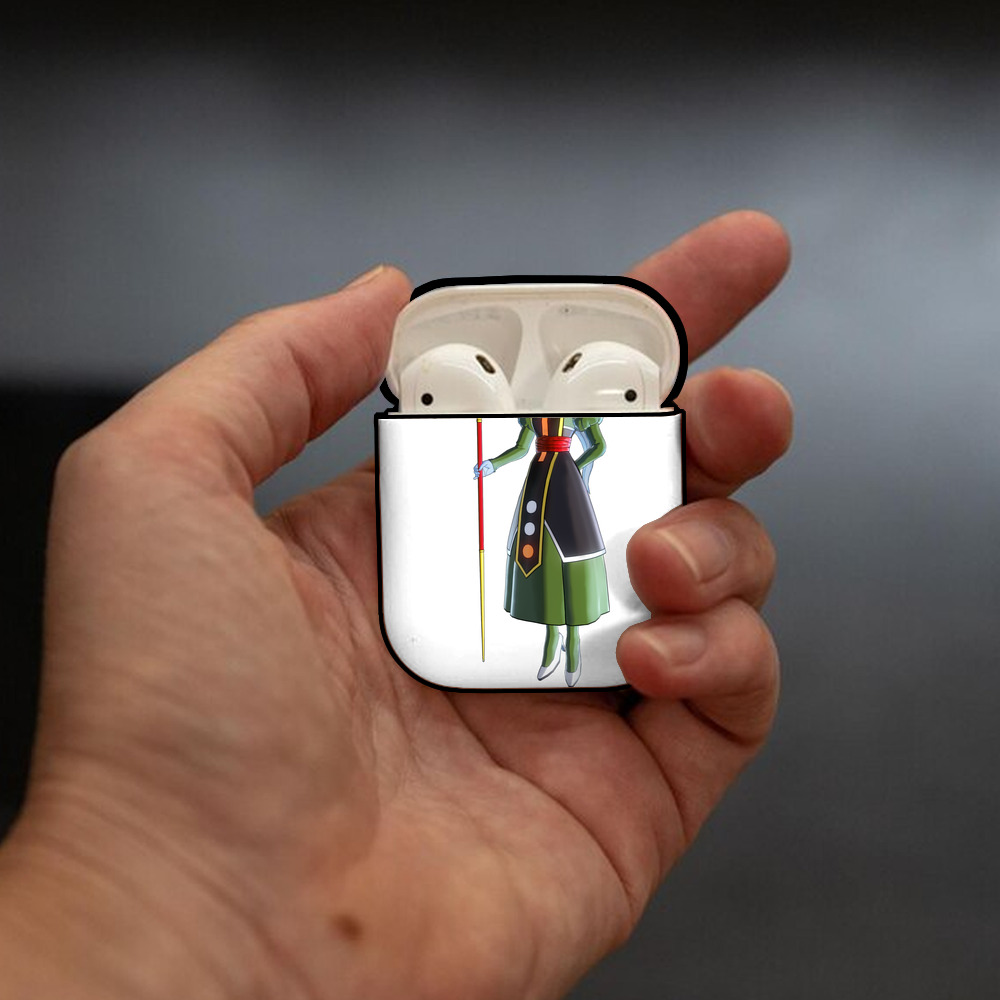 ドラゴンボール DRAGON BALL AirPods 第2世代保護ケース ハードシェル ブラック 耐衝撃・防指紋・カラビナ付き