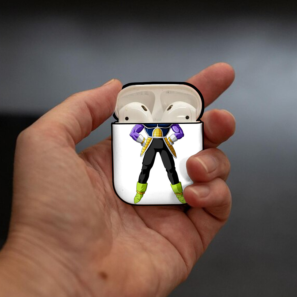 ドラゴンボール DRAGON BALL AirPods 第2世代保護ケース ハードシェル ブラック 耐衝撃・防指紋・カラビナ付き