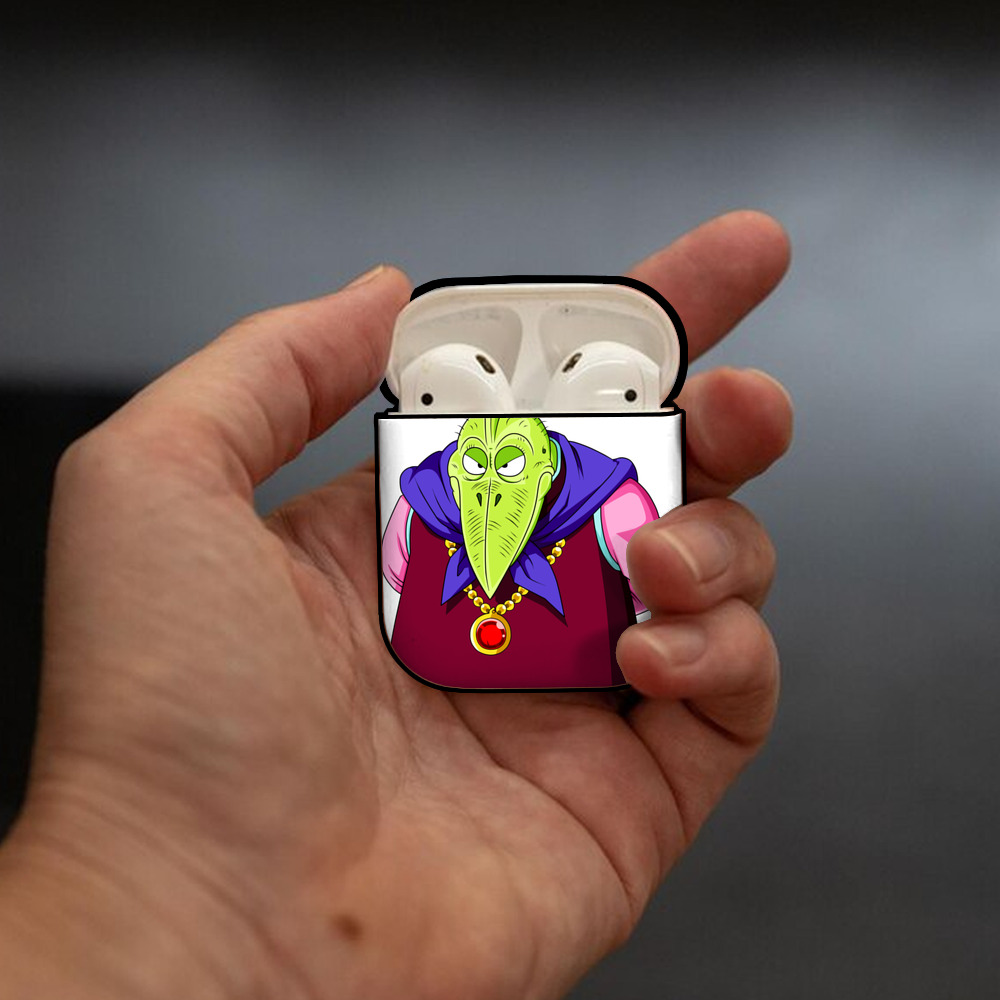 ドラゴンボール DRAGON BALL AirPods 第2世代保護ケース ハードシェル ブラック 耐衝撃・防指紋・カラビナ付き