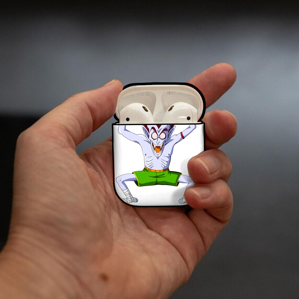 ドラゴンボール DRAGON BALL AirPods 第2世代保護ケース ハードシェル ブラック 耐衝撃・防指紋・カラビナ付き