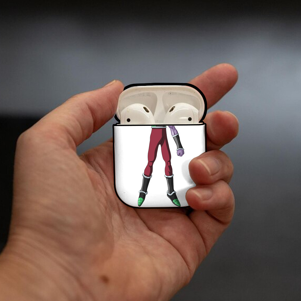 ドラゴンボール DRAGON BALL AirPods 第2世代保護ケース ハードシェル ブラック 耐衝撃・防指紋・カラビナ付き