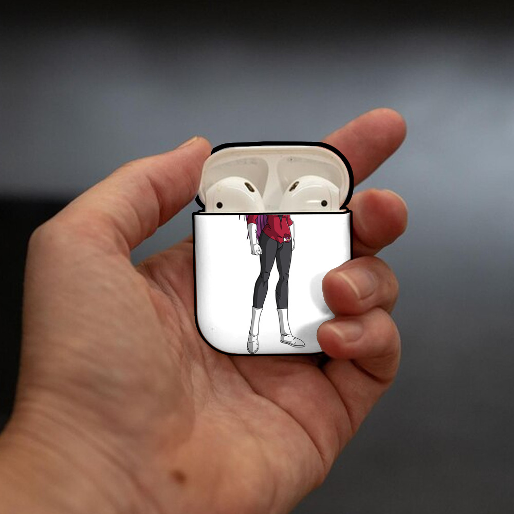 ドラゴンボール DRAGON BALL AirPods 第2世代保護ケース ハードシェル ブラック 耐衝撃・防指紋・カラビナ付き
