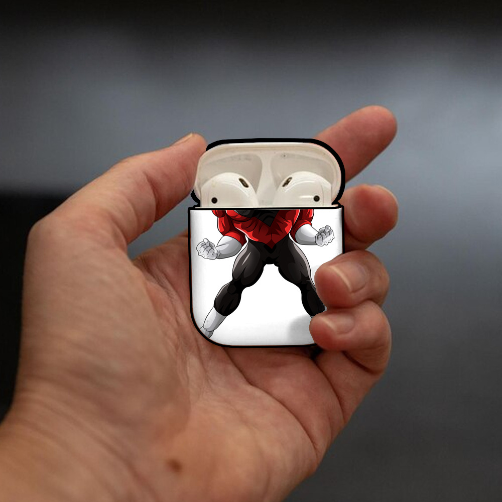 ドラゴンボール DRAGON BALL AirPods 第2世代保護ケース ハードシェル ブラック 耐衝撃・防指紋・カラビナ付き