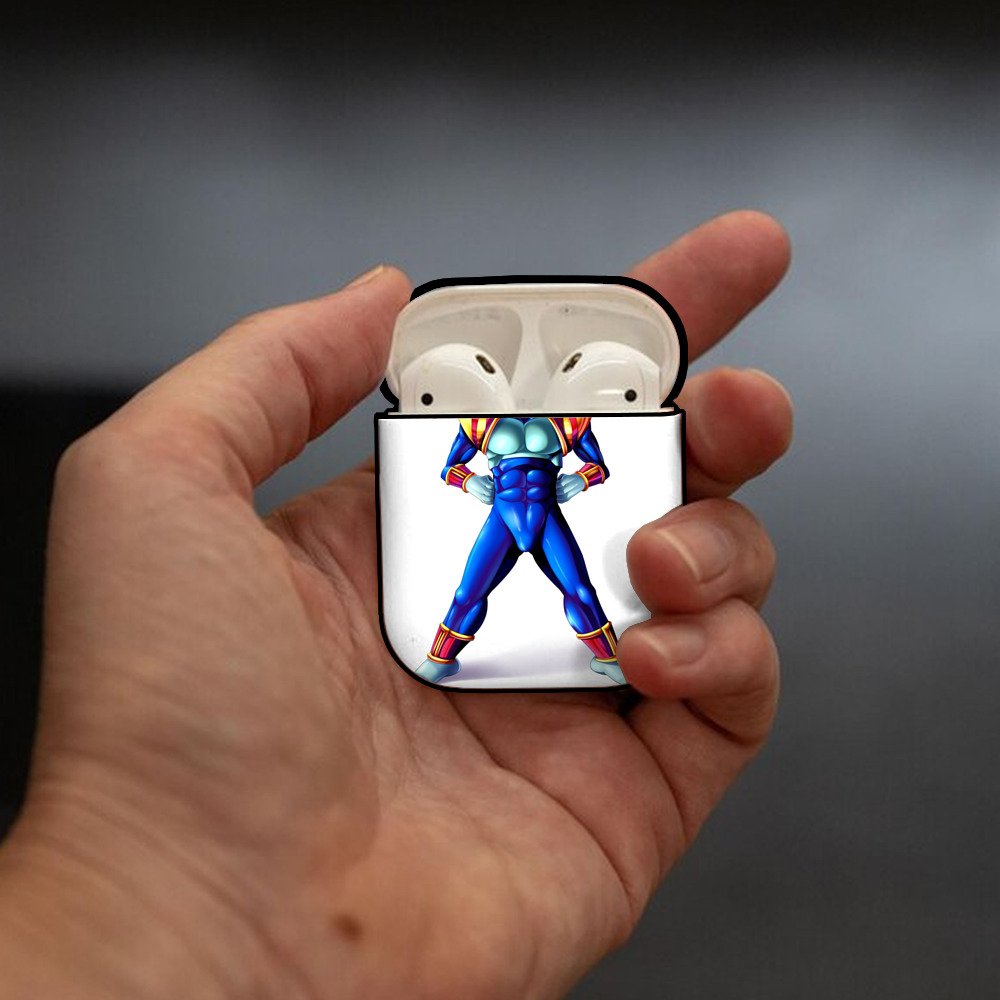 ドラゴンボール DRAGON BALL AirPods 第2世代保護ケース ハードシェル ブラック 耐衝撃・防指紋・カラビナ付き