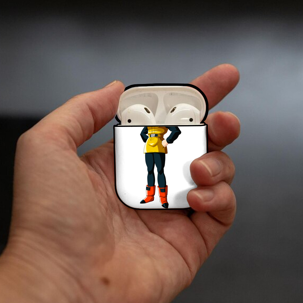 ドラゴンボール DRAGON BALL AirPods 第2世代保護ケース ハードシェル ブラック 耐衝撃・防指紋・カラビナ付き