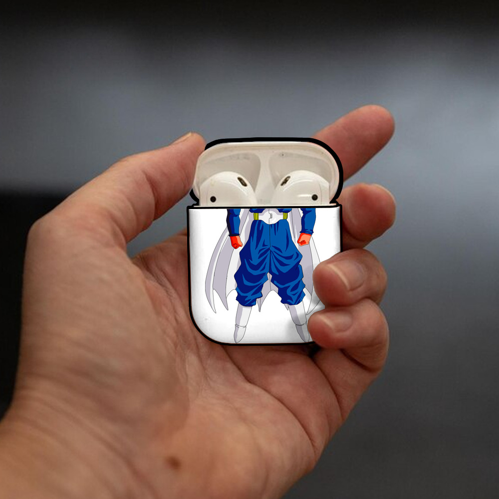ドラゴンボール DRAGON BALL AirPods 第2世代保護ケース ハードシェル ブラック 耐衝撃・防指紋・カラビナ付き