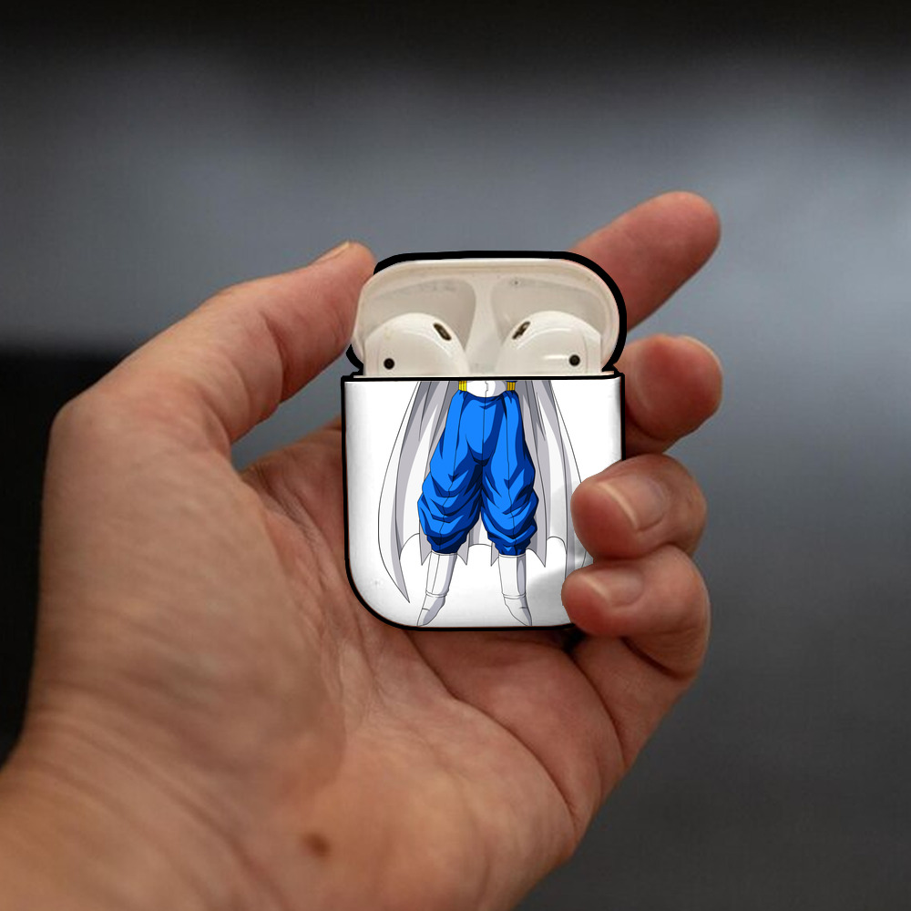 ドラゴンボール DRAGON BALL AirPods 第2世代保護ケース ハードシェル ブラック 耐衝撃・防指紋・カラビナ付き