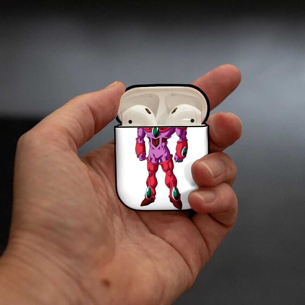 ドラゴンボール DRAGON BALL AirPods 第2世代保護ケース ハードシェル ブラック 耐衝撃・防指紋・カラビナ付き