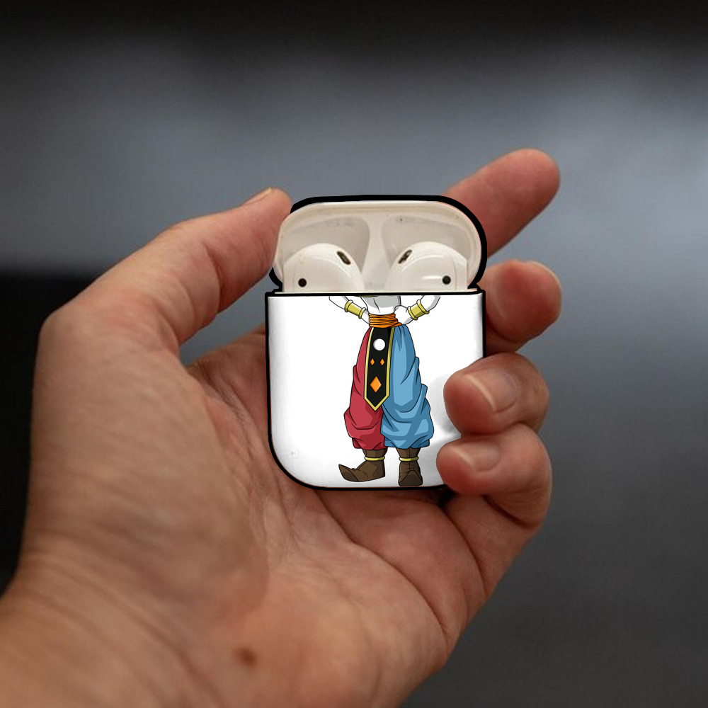 ドラゴンボール DRAGON BALL AirPods 第2世代保護ケース ハードシェル ブラック 耐衝撃・防指紋・カラビナ付き