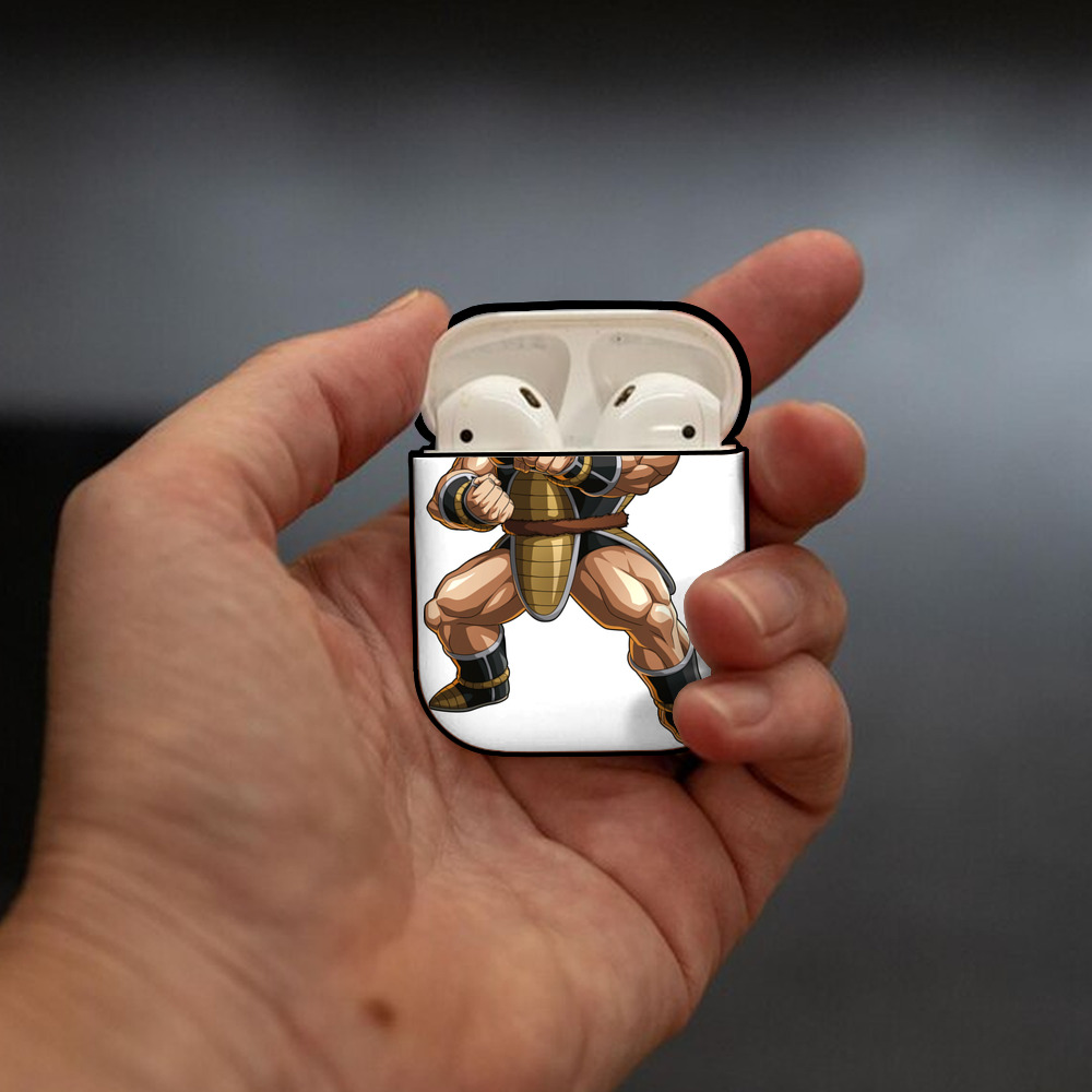 ドラゴンボール DRAGON BALL AirPods 第2世代保護ケース ハードシェル ブラック 耐衝撃・防指紋・カラビナ付き