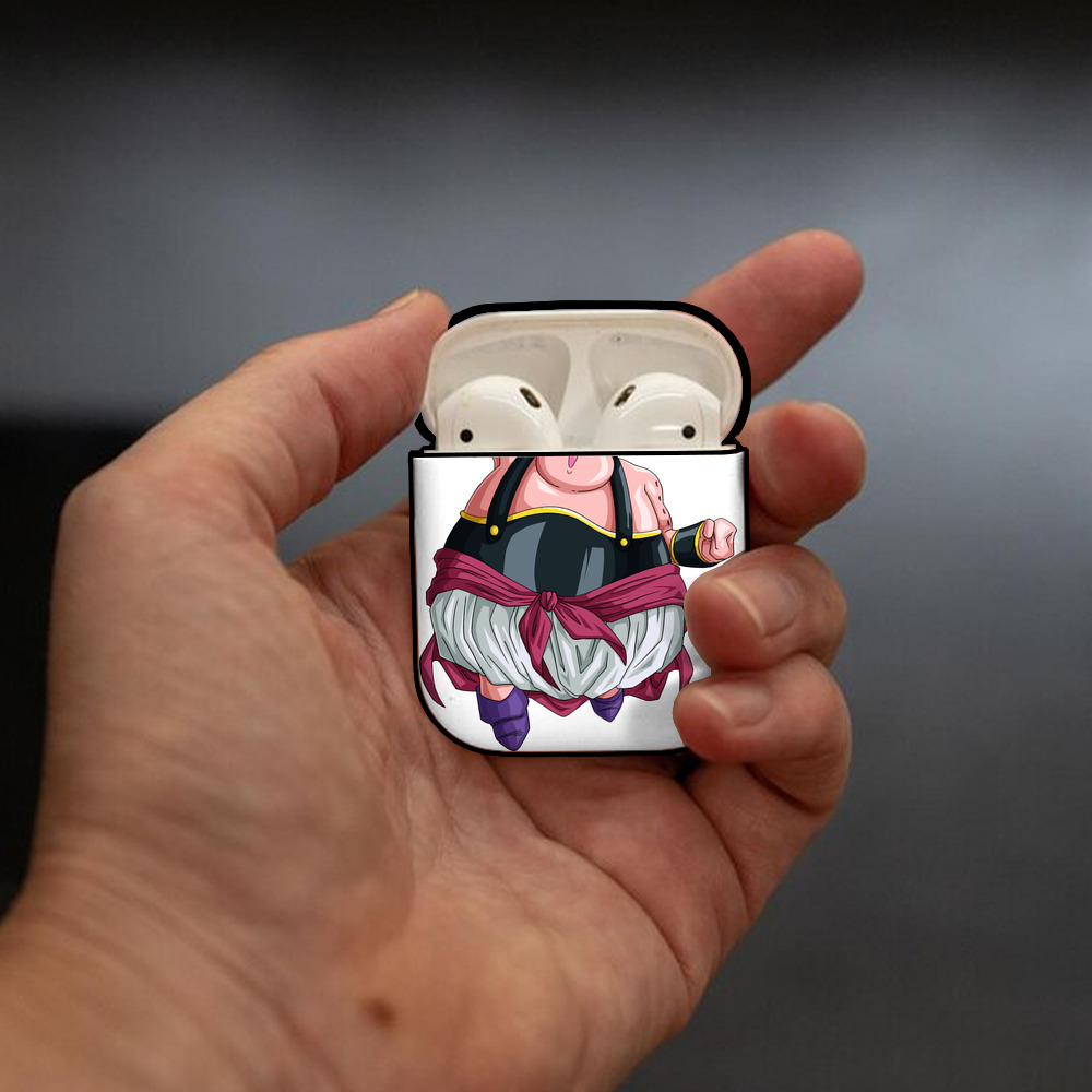 ドラゴンボール DRAGON BALL AirPods 第2世代保護ケース ハードシェル ブラック 耐衝撃・防指紋・カラビナ付き