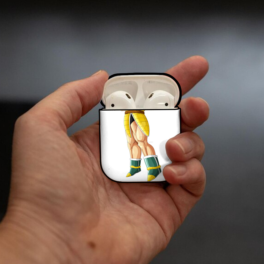 ドラゴンボール DRAGON BALL AirPods 第2世代保護ケース ハードシェル ブラック 耐衝撃・防指紋・カラビナ付き