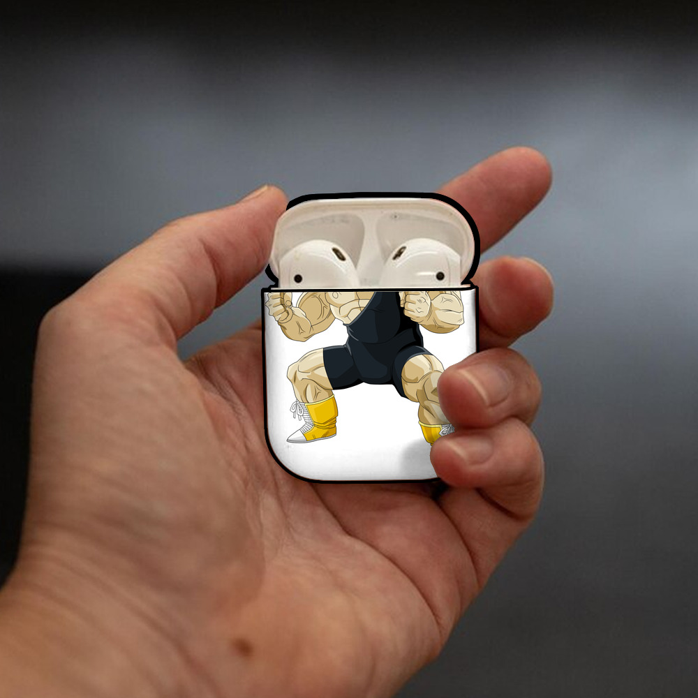 ドラゴンボール DRAGON BALL AirPods 第2世代保護ケース ハードシェル ブラック 耐衝撃・防指紋・カラビナ付き