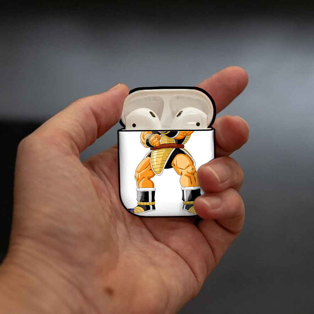 ドラゴンボール DRAGON BALL AirPods 第2世代保護ケース ハードシェル ブラック 耐衝撃・防指紋・カラビナ付き