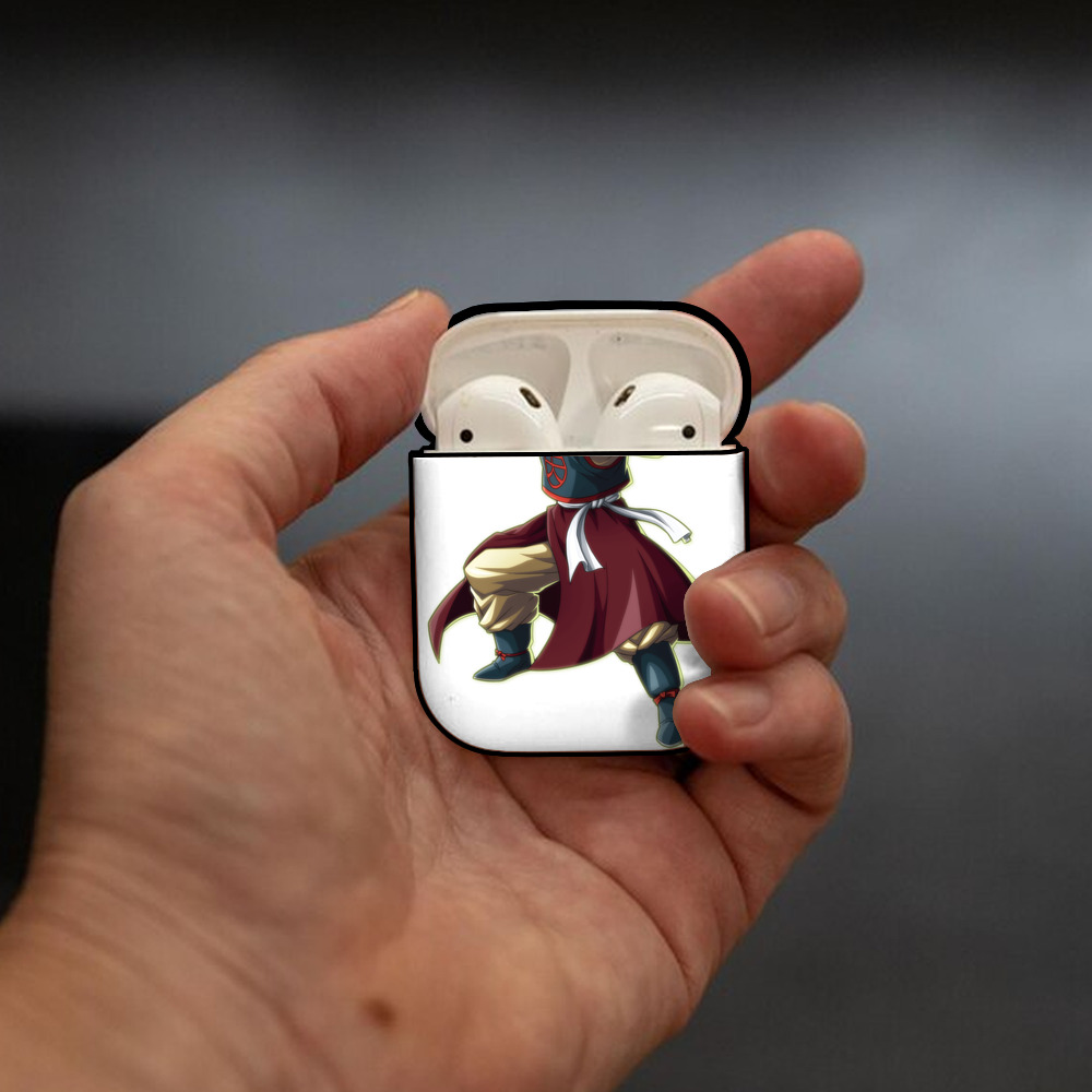 ドラゴンボール DRAGON BALL AirPods 第2世代保護ケース ハードシェル ブラック 耐衝撃・防指紋・カラビナ付き