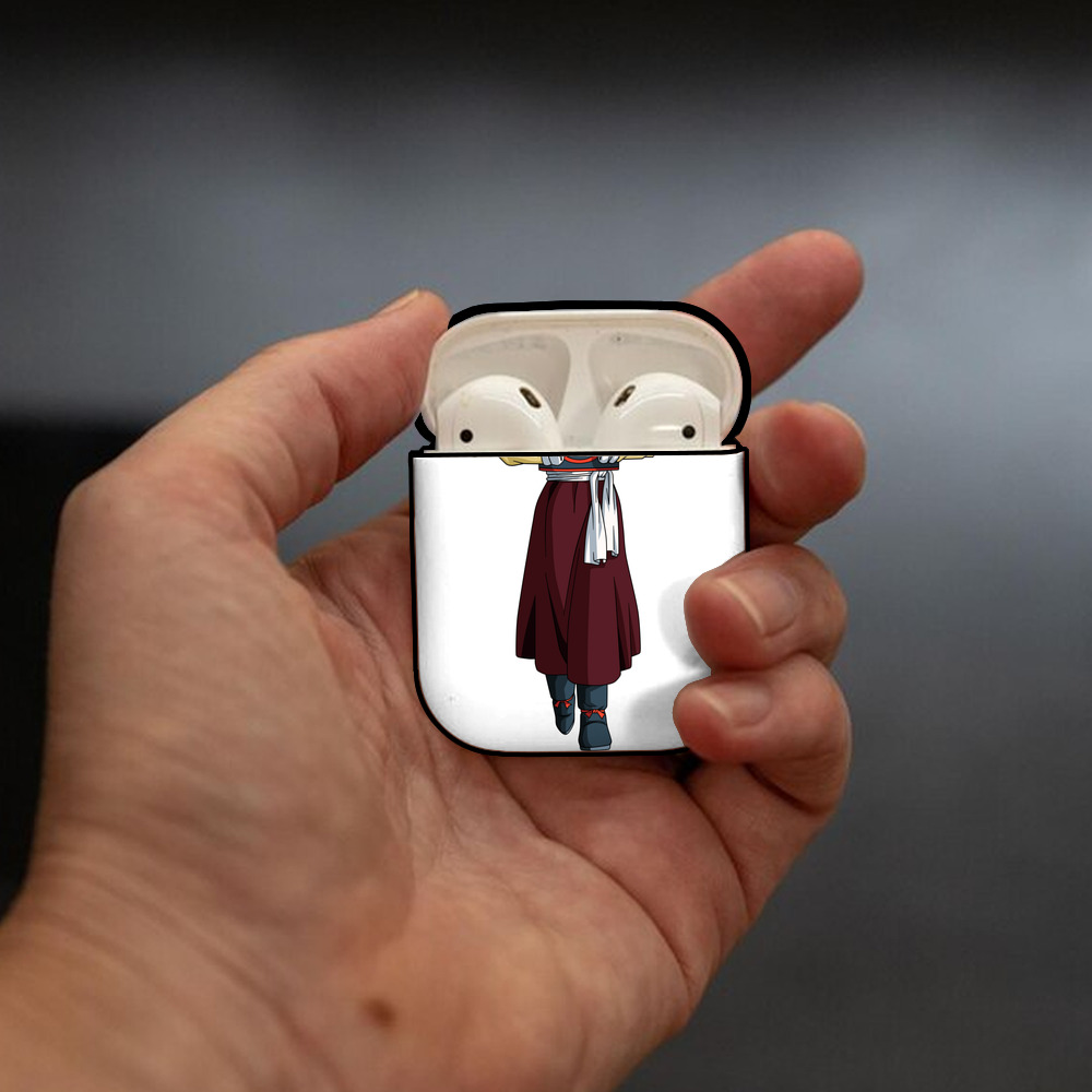 ドラゴンボール DRAGON BALL AirPods 第2世代保護ケース ハードシェル ブラック 耐衝撃・防指紋・カラビナ付き