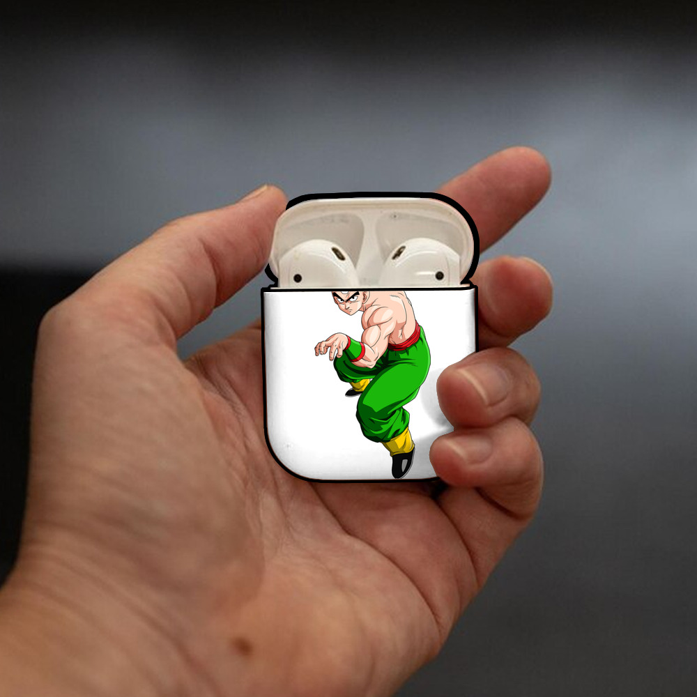 ドラゴンボール DRAGON BALL AirPods 第2世代保護ケース ハードシェル ブラック 耐衝撃・防指紋・カラビナ付き