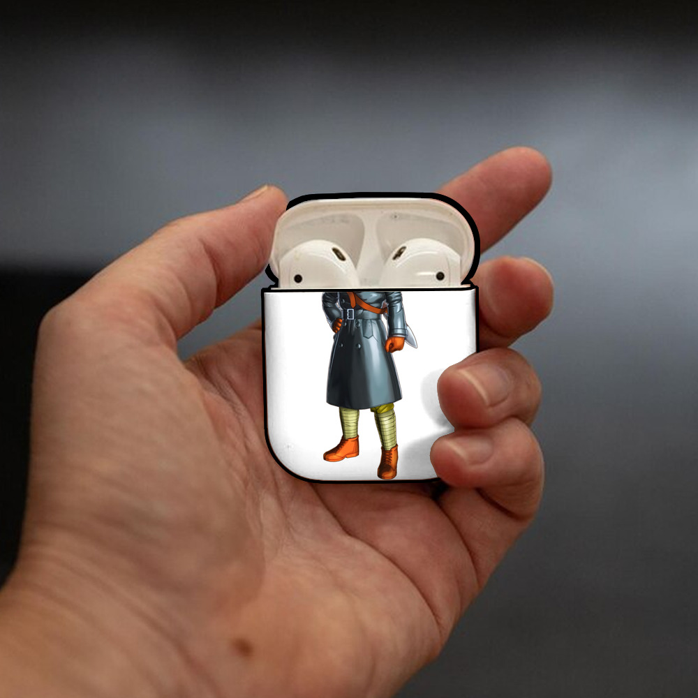 ドラゴンボール DRAGON BALL AirPods 第2世代保護ケース ハードシェル ブラック 耐衝撃・防指紋・カラビナ付き