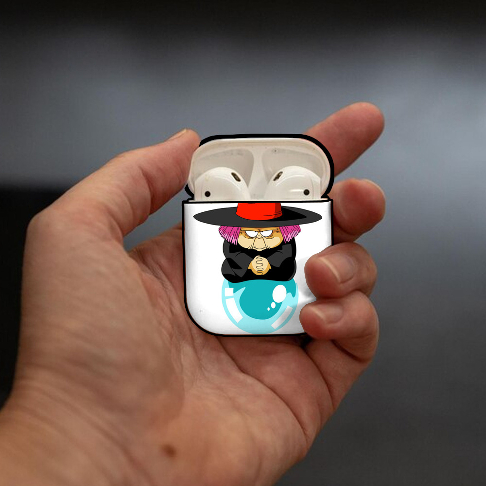 ドラゴンボール DRAGON BALL AirPods 第2世代保護ケース ハードシェル ブラック 耐衝撃・防指紋・カラビナ付き