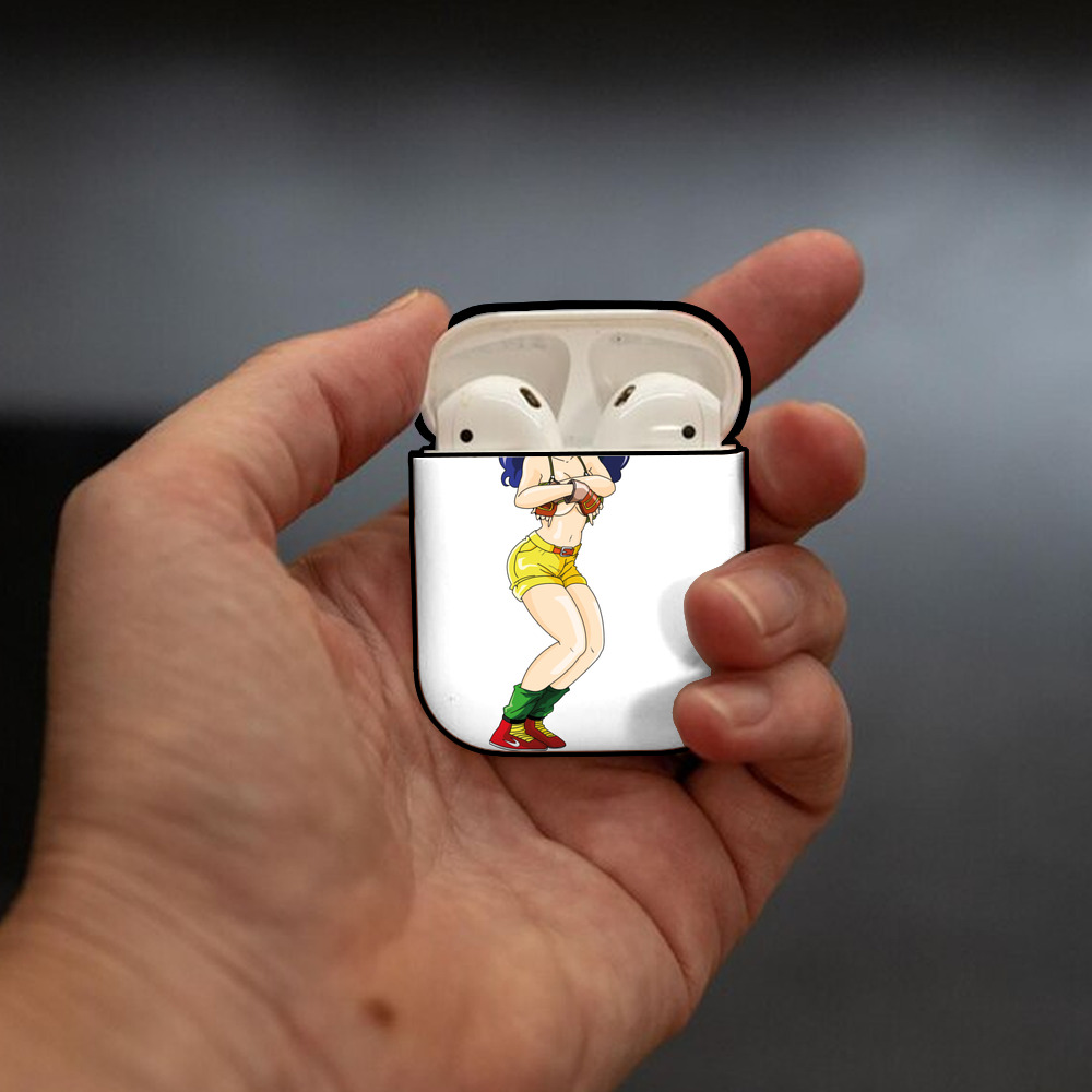 ドラゴンボール DRAGON BALL AirPods 第2世代保護ケース ハードシェル ブラック 耐衝撃・防指紋・カラビナ付き