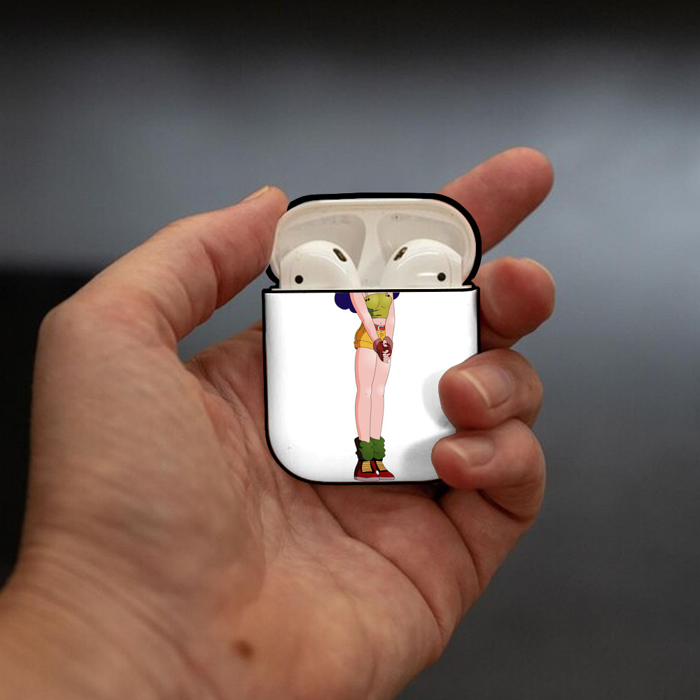 ドラゴンボール DRAGON BALL AirPods 第2世代保護ケース ハードシェル ブラック 耐衝撃・防指紋・カラビナ付き