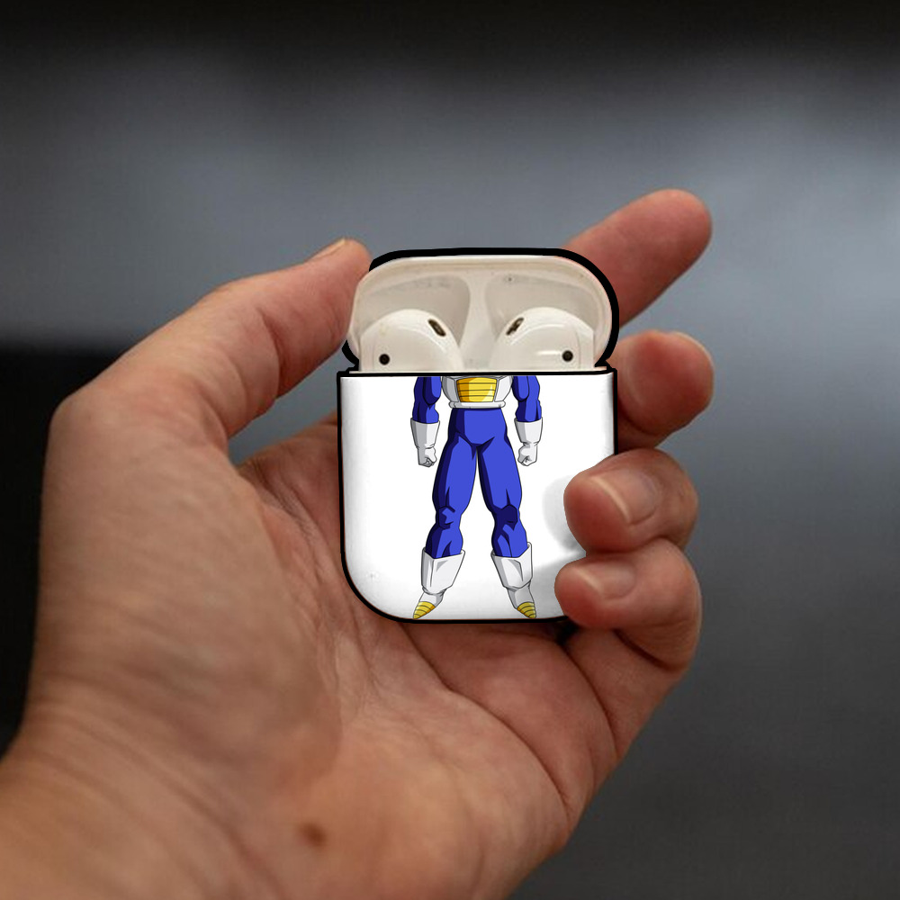 ドラゴンボール DRAGON BALL AirPods 第2世代保護ケース ハードシェル ブラック 耐衝撃・防指紋・カラビナ付き
