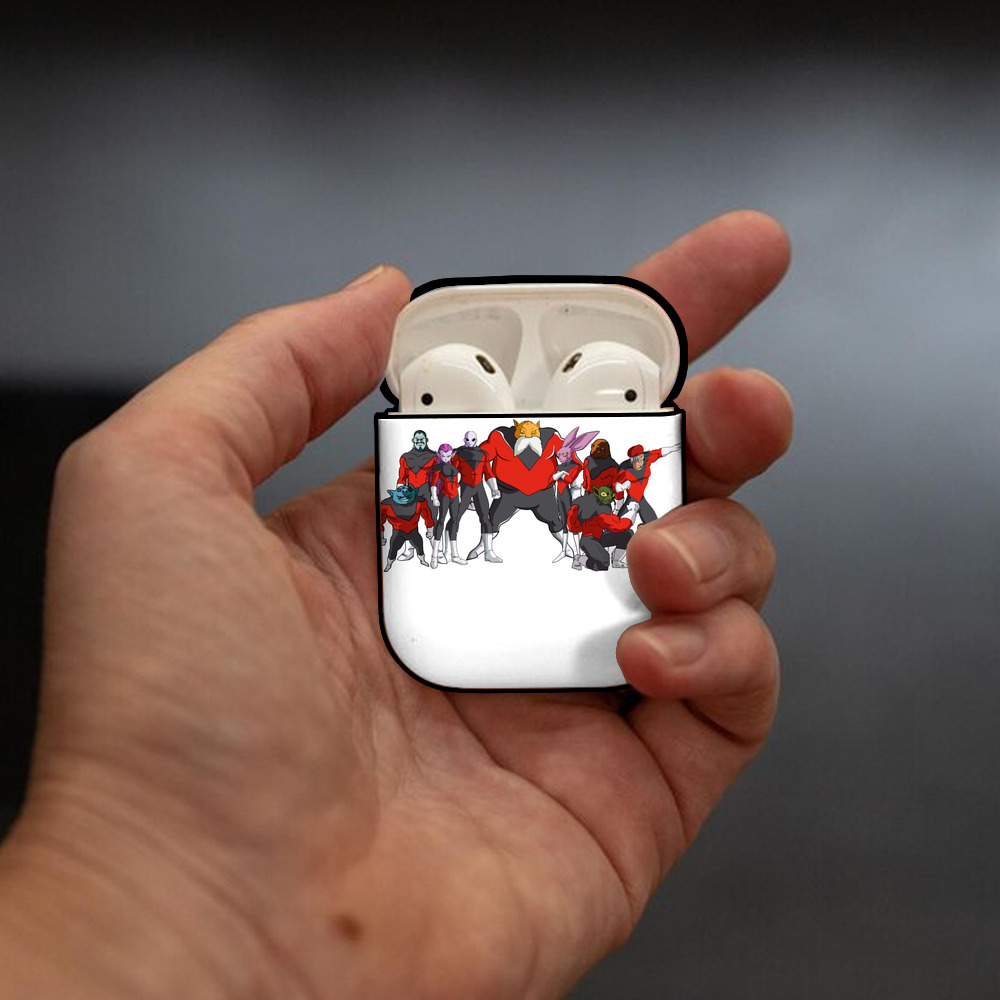 ドラゴンボール DRAGON BALL AirPods 第2世代保護ケース ハードシェル ブラック 耐衝撃・防指紋・カラビナ付き