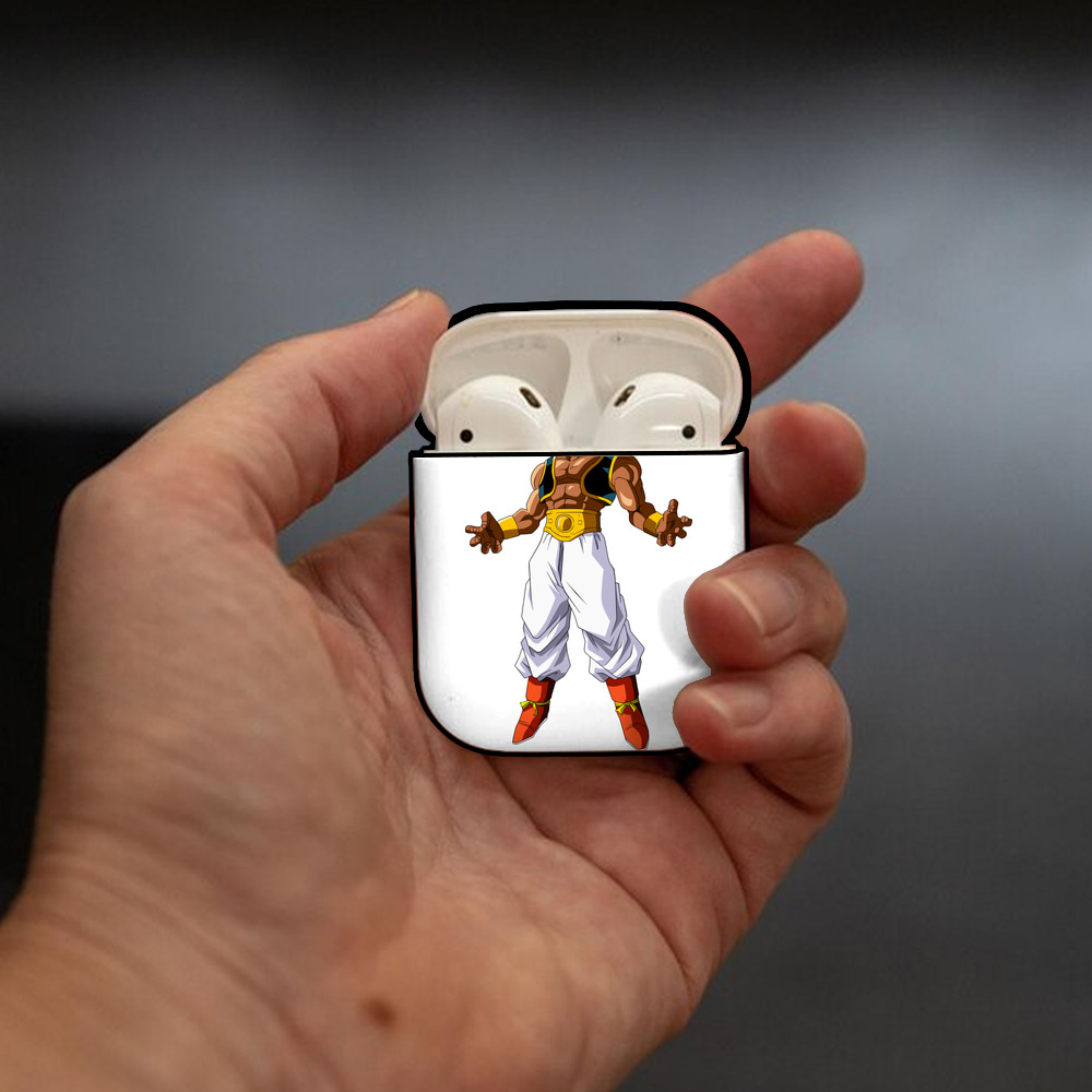 ドラゴンボール DRAGON BALL AirPods 第2世代保護ケース ハードシェル ブラック 耐衝撃・防指紋・カラビナ付き