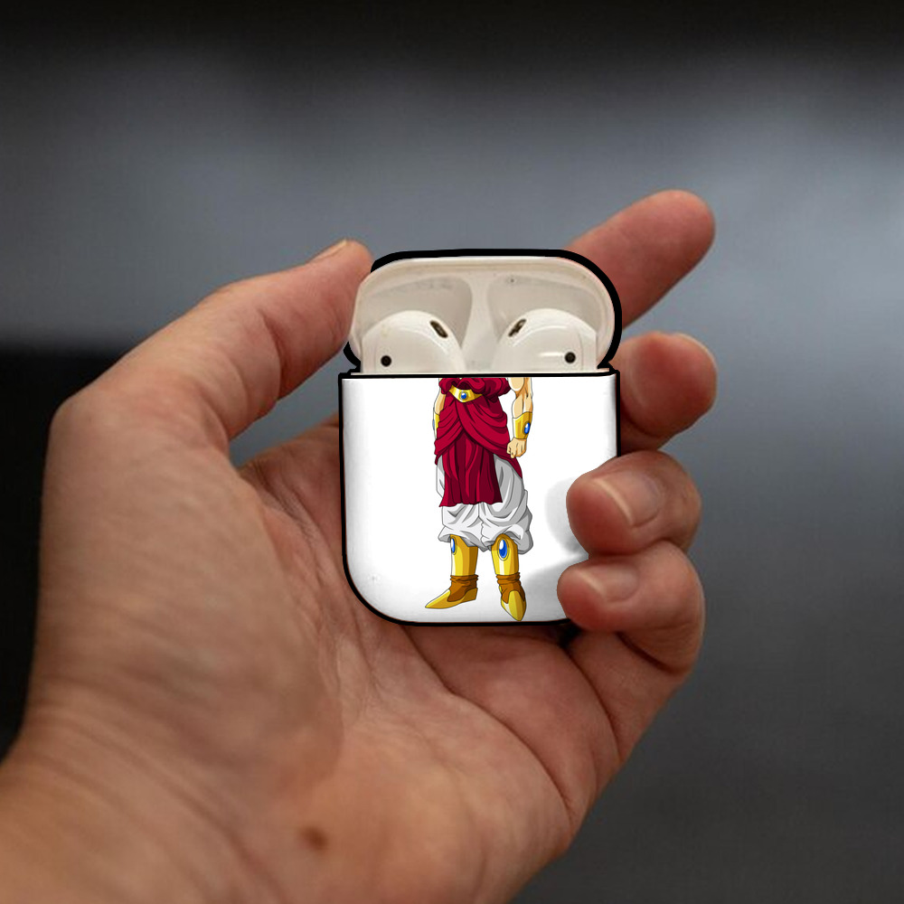 ドラゴンボール DRAGON BALL AirPods 第2世代保護ケース ハードシェル ブラック 耐衝撃・防指紋・カラビナ付き